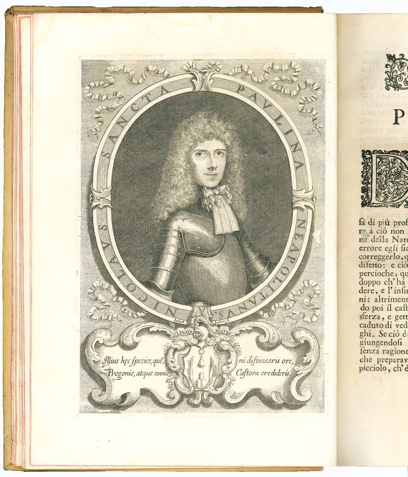 L’arte del cavallo di Nicola, e Luigi Santapaulina, divisa in tre libri. Ne primi due, che son di Nicola, si tratta l’arte di ridurre a tutta perfettione il cavallo. Nel terzo, che è di Luigi, al presente caval.zo della nobil.ma Accademia Delia di Pa