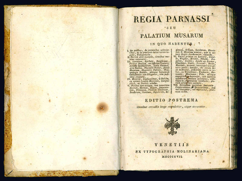 Regia Parnassi seu Palatium Musarum.