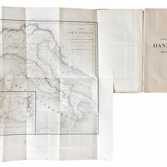 De l'expédition d'Annibal en Italie et de la meilleure manière d'attaquer et de défendre la péninsule italienne, avec une carte.