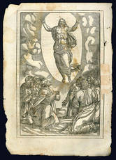 Incisioni in legno a piena pagina tratte da libri liturgici del Cinquecento e del Seicento.