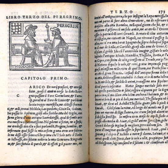 Il peregrino di M. Giacopo Caviceo da Parma. Nuovamente con somma diligenza revisto, & ristampato. M.D.XXX.VIII.