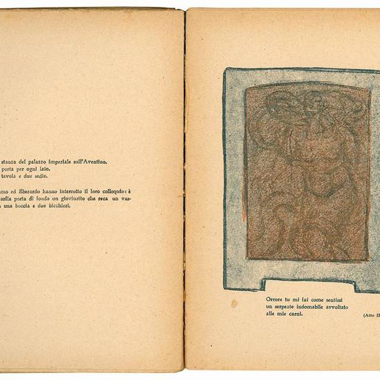 Le nozze dei centauri. Poema drammatico in quattro atti. Con disegni di Rubaldo Merello. 5° impressione (11° a 13° migliaio).