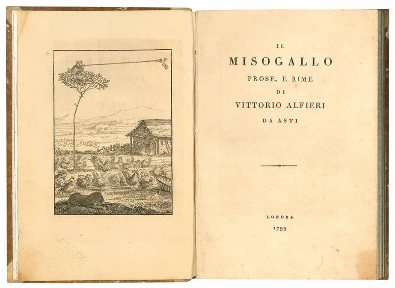 Il misogallo prose, e rime di Vittorio Alfieri da Asti