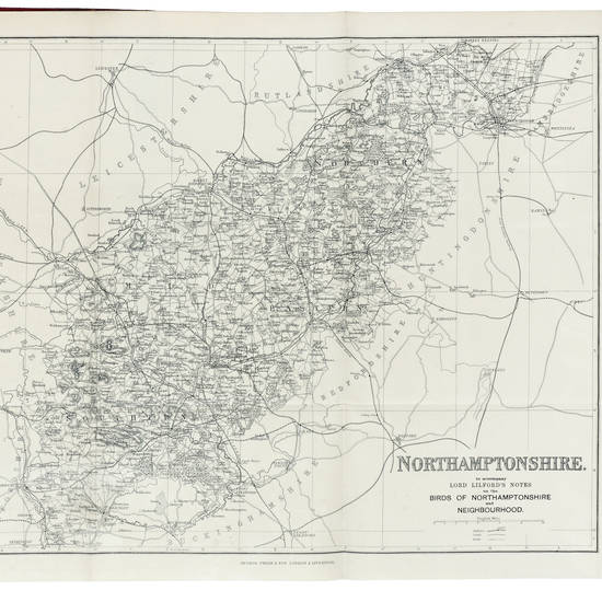 Notes on the Birds of Northamptonshire and Neighbourhood. Illustrated by Messrs. A Thorburn and G. E. Lodge. And a map. Vol. I [-II]