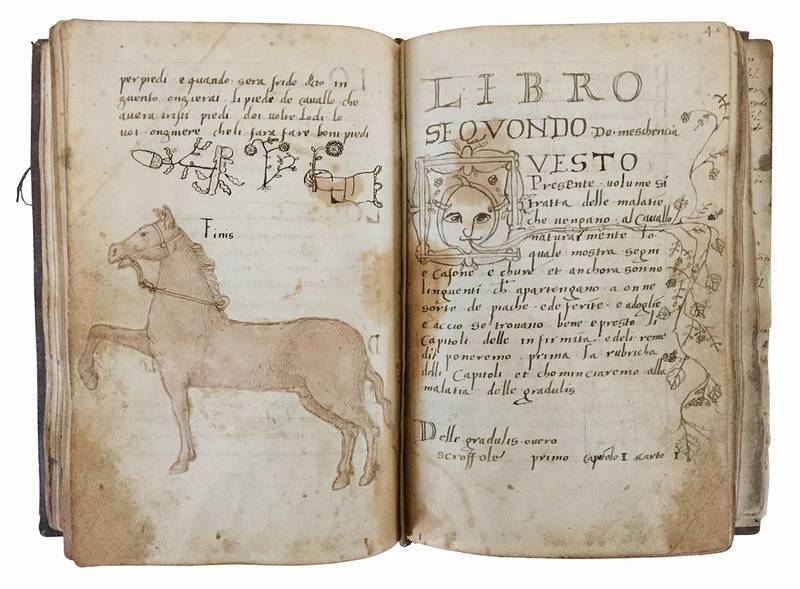 Libro de maschancia. Manoscritto su carta. Italia, primo quarto del XVI secolo