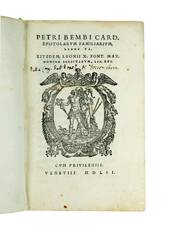 Epistolarum familiarium, libri VI. Eiusdem, Leonis X. Pont. Max. nomine scriptarum, lib. XVI