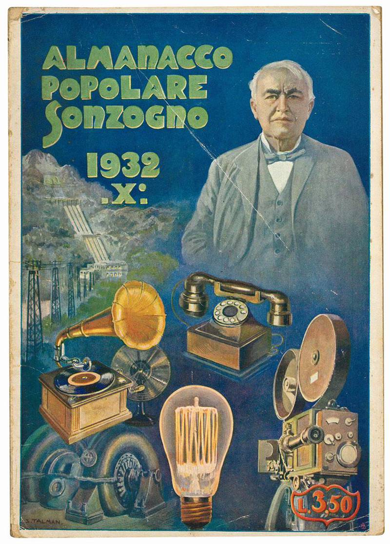 Almanacco popolare Sonzogno. Anno 1932-X.