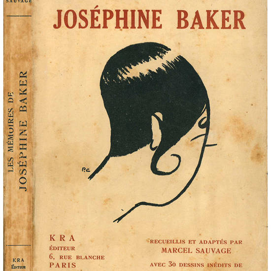 Les mémoires de Joséphine Baker. Recueillis et adaptés par Marcel Sauvage avec 30 dessins inédits de Paul Colin. 7° Édition.