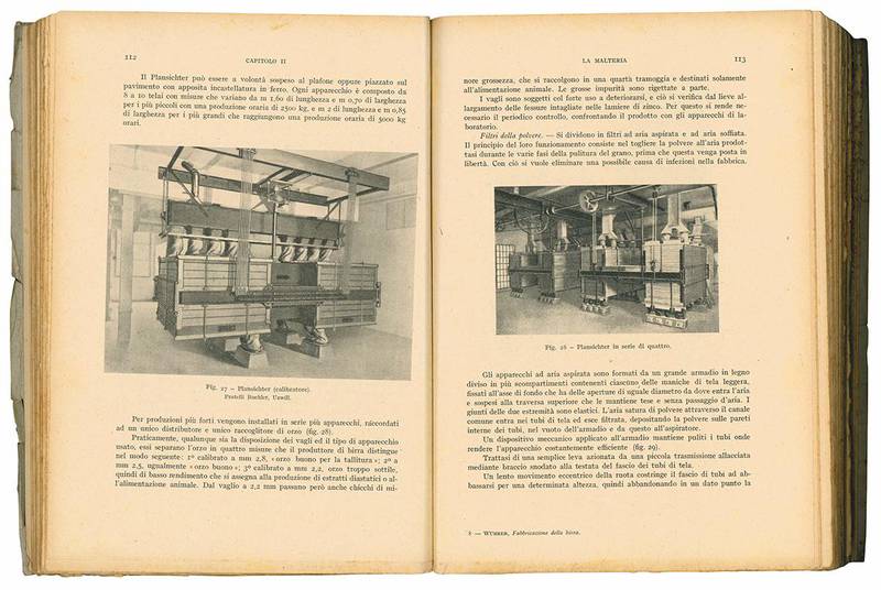 Teoria e pratica della preparazione del malto e fabbricazione della birra. Seconda edizione completamente rifatta ed ampliata. 289 illustrazioni e numerose tabelle.