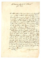 Atto di vendita di un appezzamento di terra da parte dei fratelli Giacinto e Giovanni Tioli.