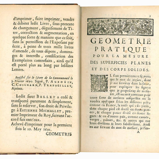 L?architecture pratique, qui comprend le détail du toisé, & du devis des ouvrages de massonnerie, charpenterie, menuiserie, serrurerie, plomberie, vitrerie, ardoise, tuille, pavé de grais & impression. Avec une explication de la Coutume sur le titre de