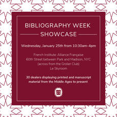 2023 Bibliography Week Showcase List