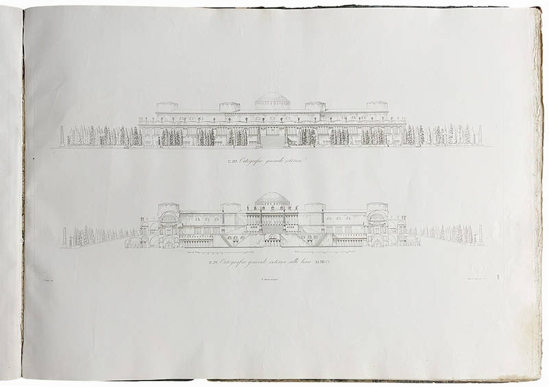 Collezione dei progetti d?architettura, premiati nei grandi concorsi triennali dall?I. e R. Accademia delle belle arti in Firenze pubblicati per cura degli architetti Leopoldo Pasqui, Cammillo Lapi, Pietro Passeri ed incisi dall?arch. Angelo Cappiardi