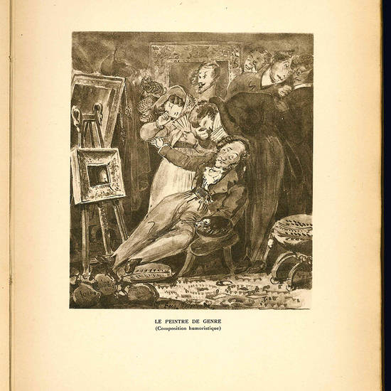 La vie et l'oeuvre d'Eugène Delacroix.