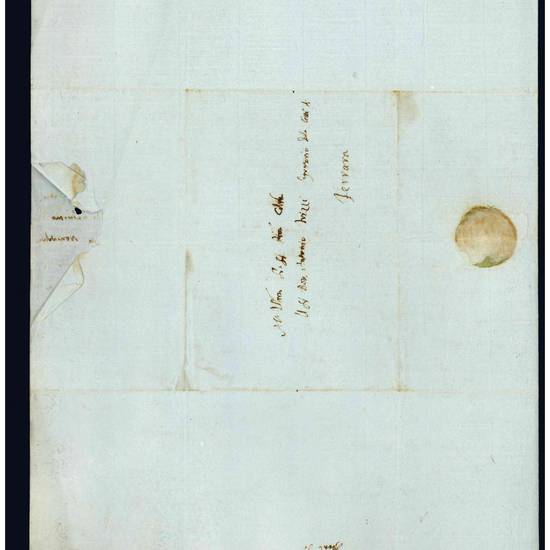 Archivietto composto da quindici lettere autografe indirizzate ad Antonio Frizzi (1736-1800)