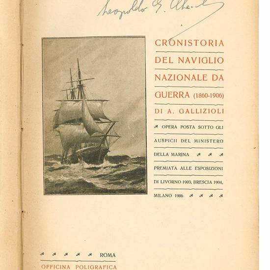 Cronistoria del naviglio nazionale da guerra (1860-1906).