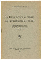 La farinna di fieno di medica nell'alimentazione dei maiali. Esperienze seguite sotta la direzione della Cattedra di zootecnia del R. Istituto superiore agrario e forestale di Firenze.