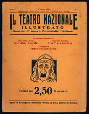 Il teatro nazionale illustrato. Mensile di nuove Commedie Italiane.