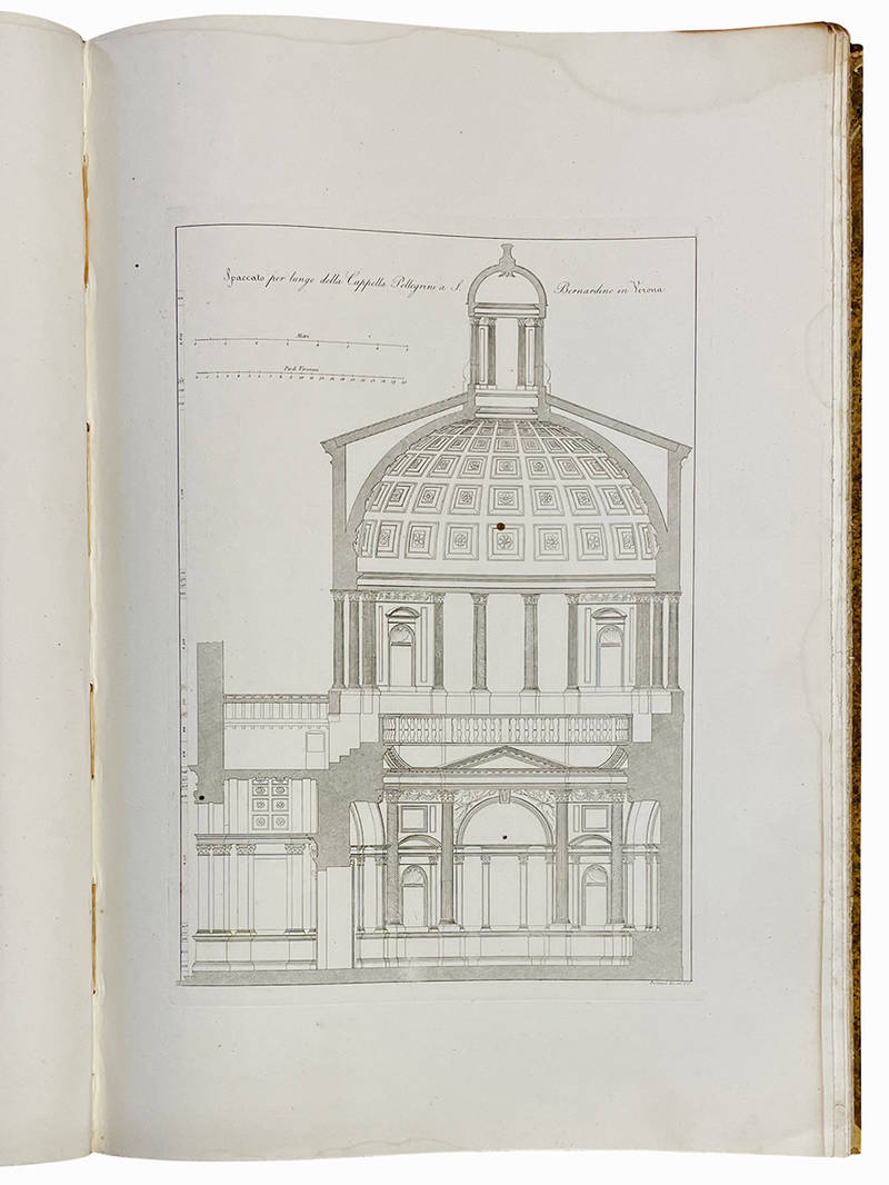 Le fabbriche civili ecclesiastiche e militari di Michele Sanmicheli disegnate ed incise da Ronzani Francesco e Lucciolli Girolamo