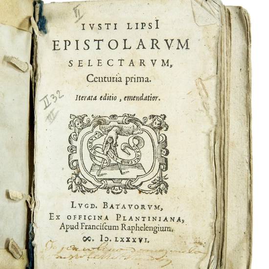 Epistolarum selectarum, Centuria prima. Iterata editio, emendatior