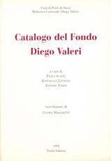 Catalogo del fondo Diego Valeri