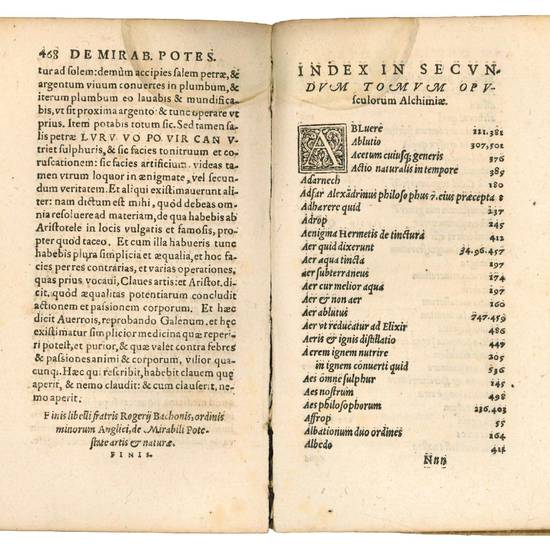 Auriferae Artis, quam Chemiam vocant, volumen secundum. Quod continet Morieni Romani scripta de re metallica [...] atque de occultae summaque antiquorum medicina, cum aliis authoribus