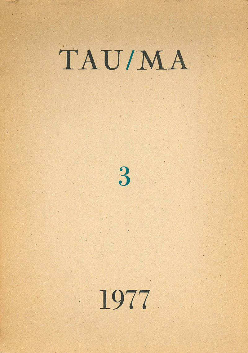 TAU/MA 3 1977.