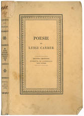 Poesie di Luigi Carrer.