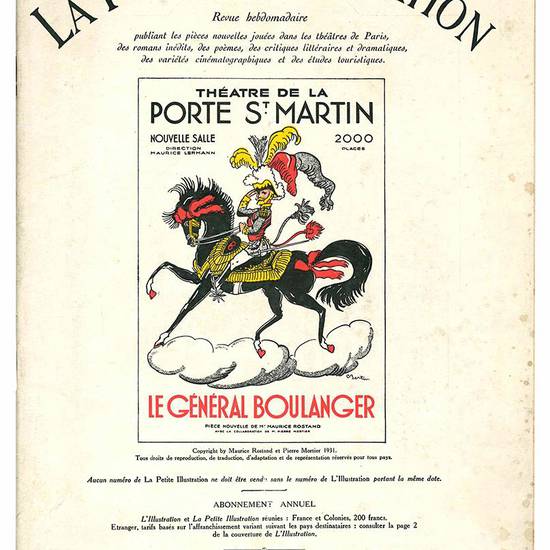 Lotto di 17 numeri de La Petite Illustration. Revue hebdomadaire.