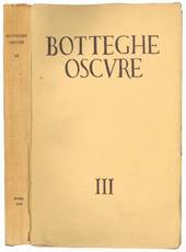 Botteghe oscure. Quaderno III.
