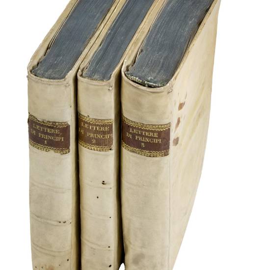 Lettere di Principi, le quali ò si scrivono da Principi, ò à Principi, ò ragionan di Principi Libro Primo. In questa seconda editione tutto riordinato, & migliorato. All?Illustrissimo, & Reverendissimo Cardinal Borromeo. And: ---. Libro Secondo. Di nu
