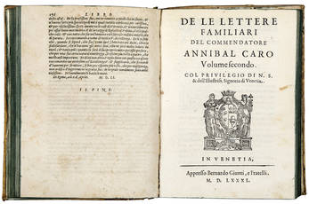 Delle lettere familiari