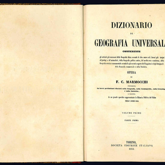 Dizionario di geografia universale.