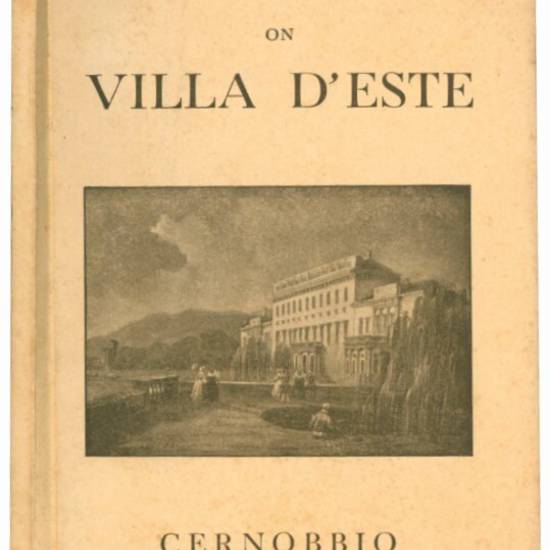 Historical notes on Villa D'Este.