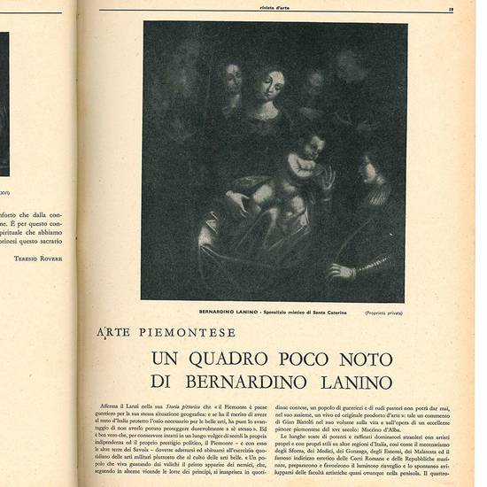 Lotto di dodici numeri de "abc Rivista d'arte". Anno IV - N. 1-12 (annata completa 1935).