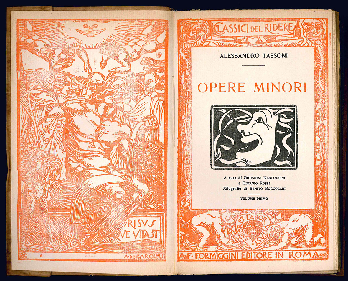 Alessandro Tassoni 1926 . Opere minori vol.III 